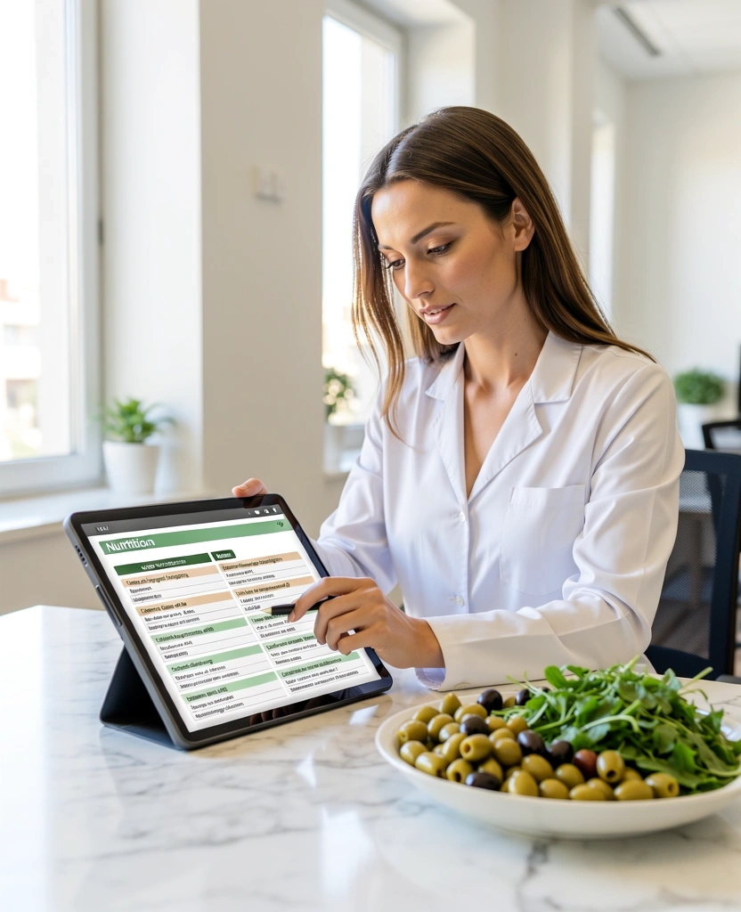 Professional nutrition consultation at NutriGreece